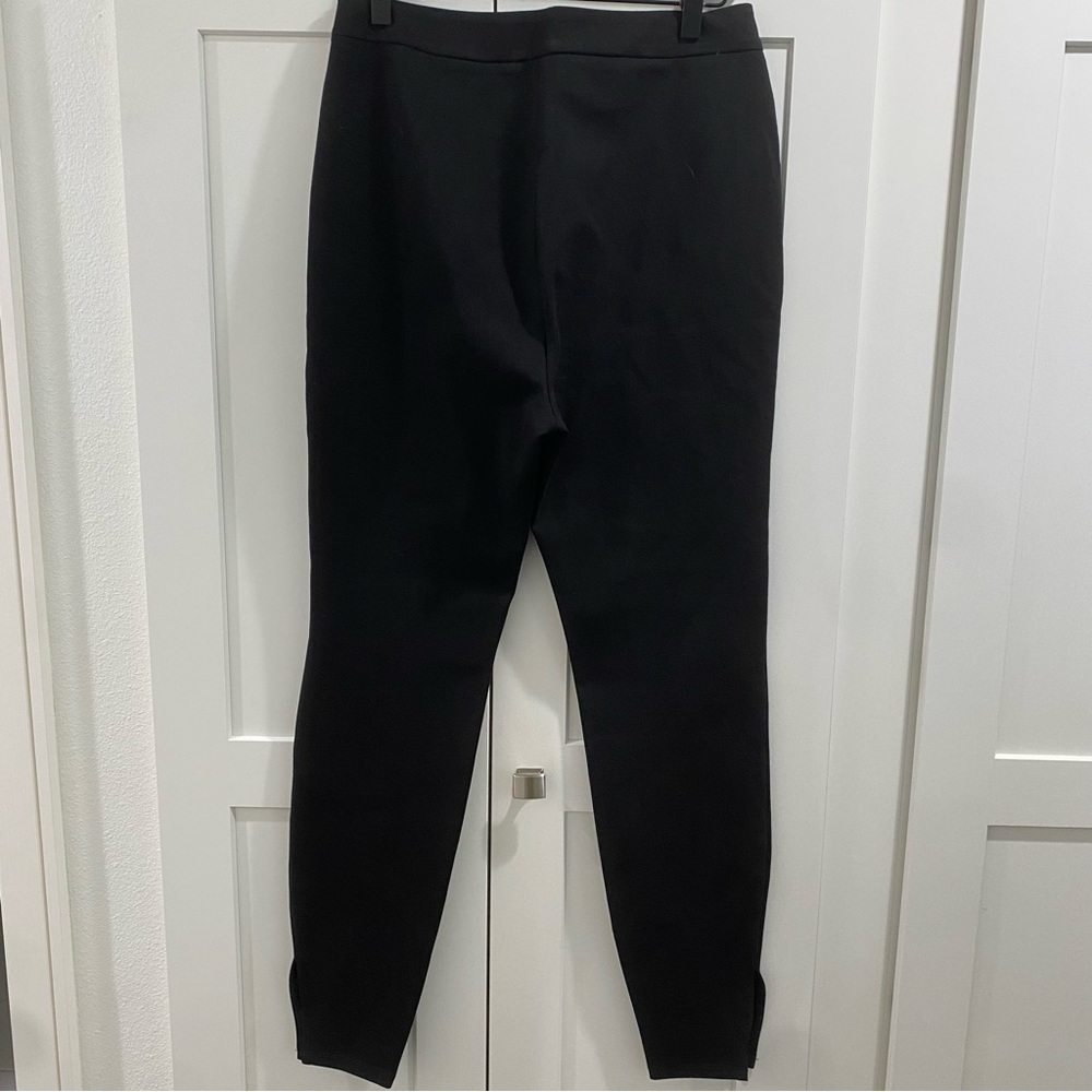 Superdown Black Side Zip Split Hem High Rise Pant… - image 3